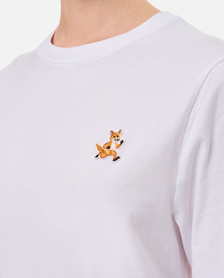 Maison Kitsuné T-SHIRT CON PATCH VOLPE In Linea