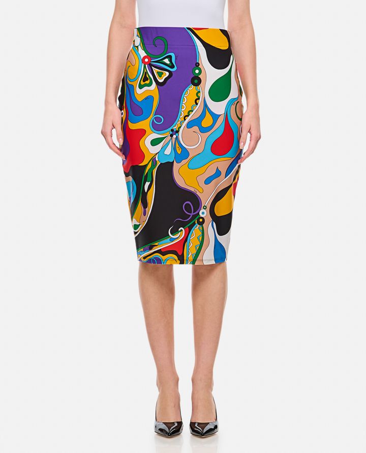 Emilio Pucci GONNA MIDI MULTICOLOR