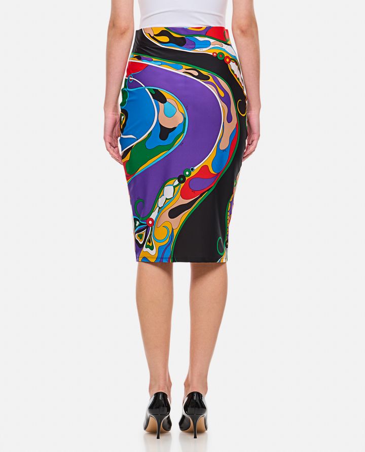 Emilio Pucci GONNA MIDI MULTICOLOR Pezzi Unici