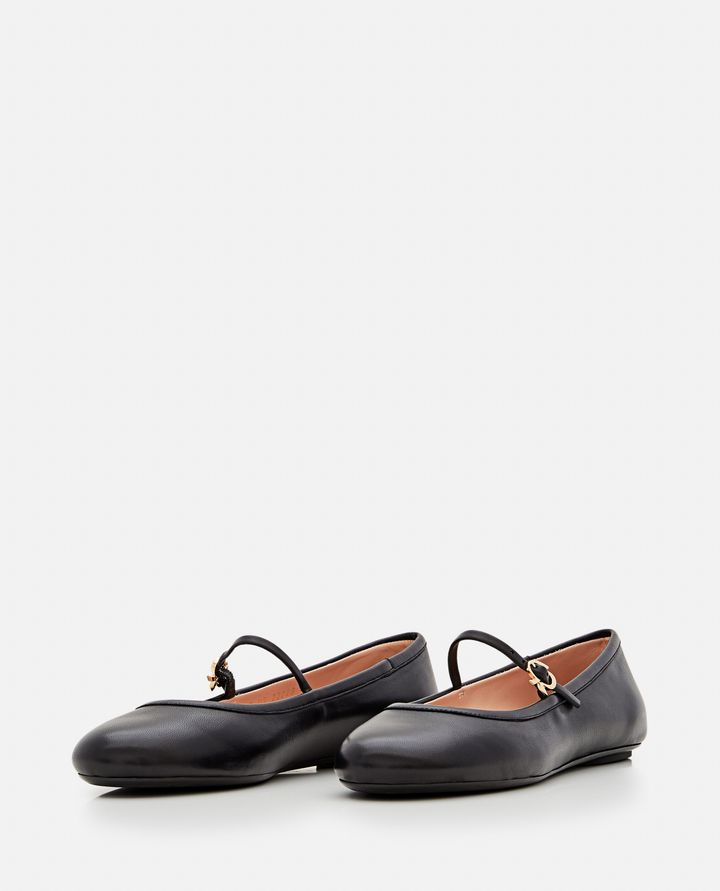 Gianvito Rossi LEATHER BALLET FLAT Shopping Online