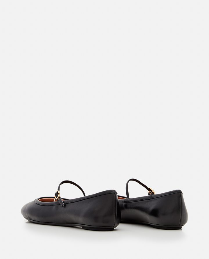 Gianvito Rossi LEATHER BALLET FLAT Shopping Online
