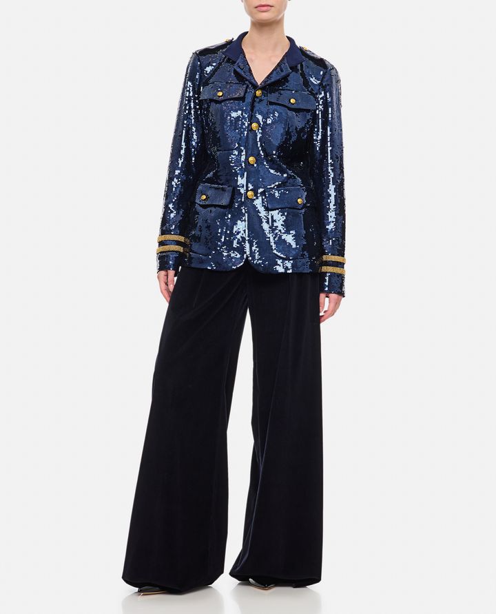 Max Mara GILLY PANTALONI AMPI IN VELLUTO Cyber Monday