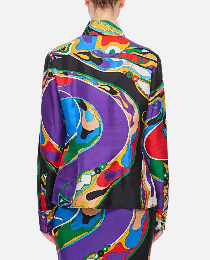 Emilio Pucci CAMICIA IN SETA MULTICOLORE Italia