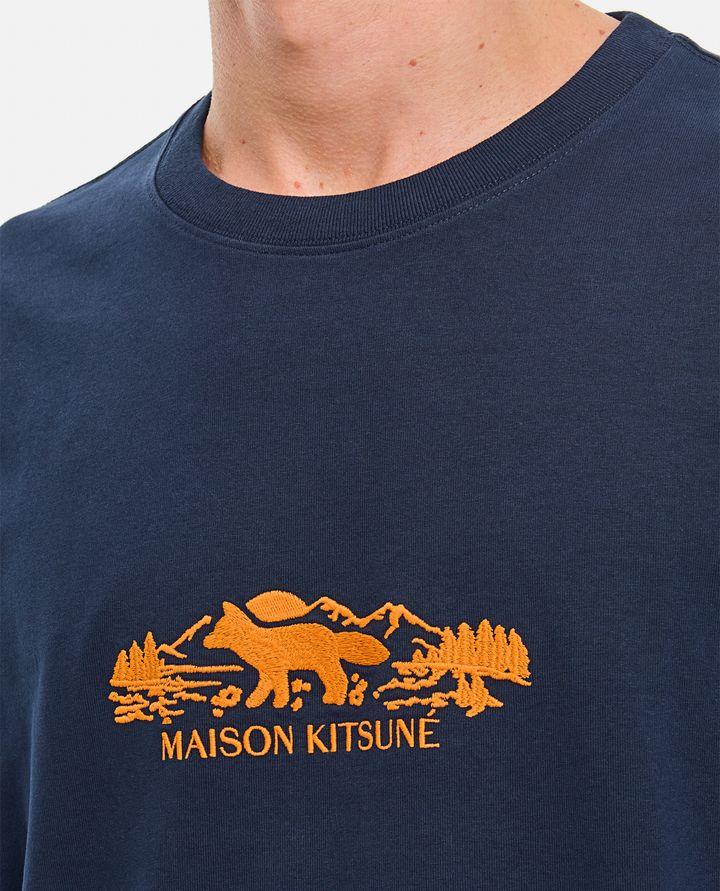 Maison Kitsuné T-SHIRT CON STAMPA Consegna Veloce