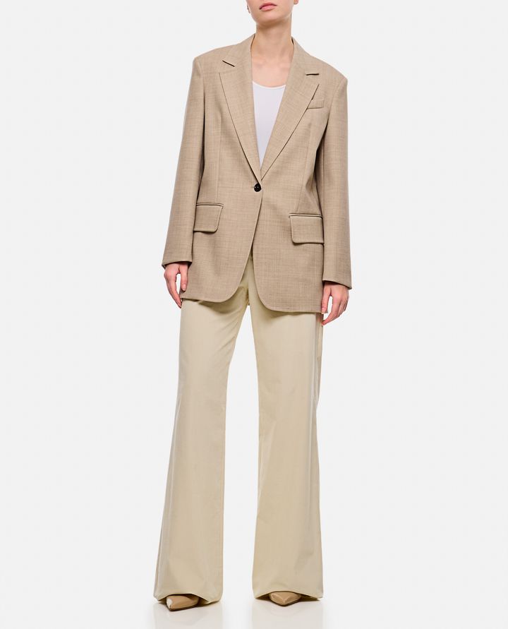 Max Mara TRITONE PANTALONI IN VELLUTO In Vendita