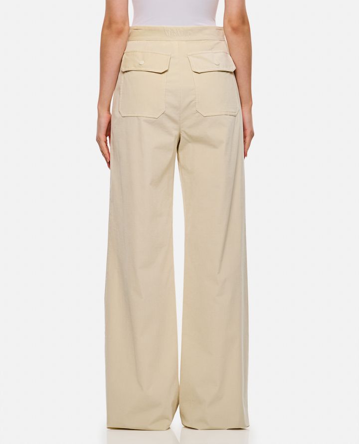 Max Mara TRITONE PANTALONI IN VELLUTO In Vendita