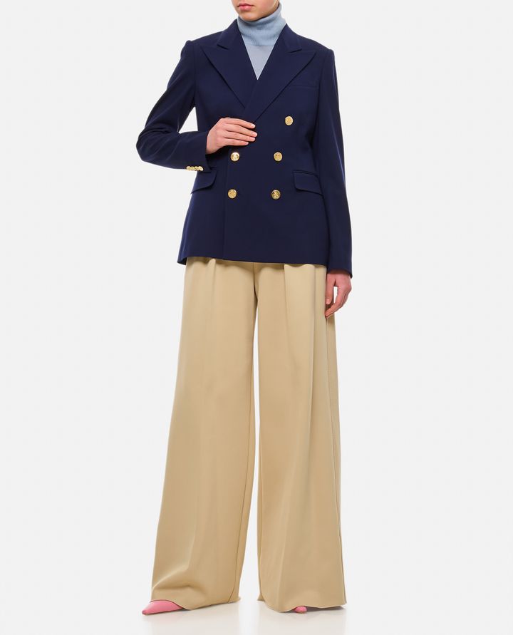 Ralph Lauren Collection GIACCA DOPPIOPETTO IN GABARDINA DI LANA CAMDEN Moda