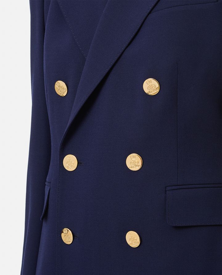Ralph Lauren Collection GIACCA DOPPIOPETTO IN GABARDINA DI LANA CAMDEN Moda