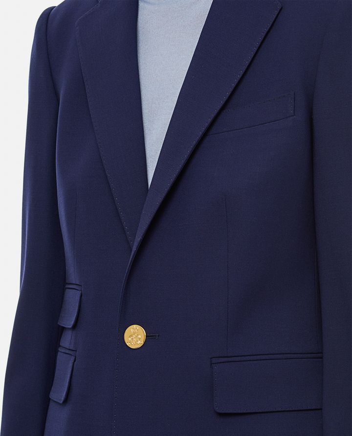 Ralph Lauren Collection GIACCA MONOPETTO IN GABARDINA DI LANA CAMDEN 2025