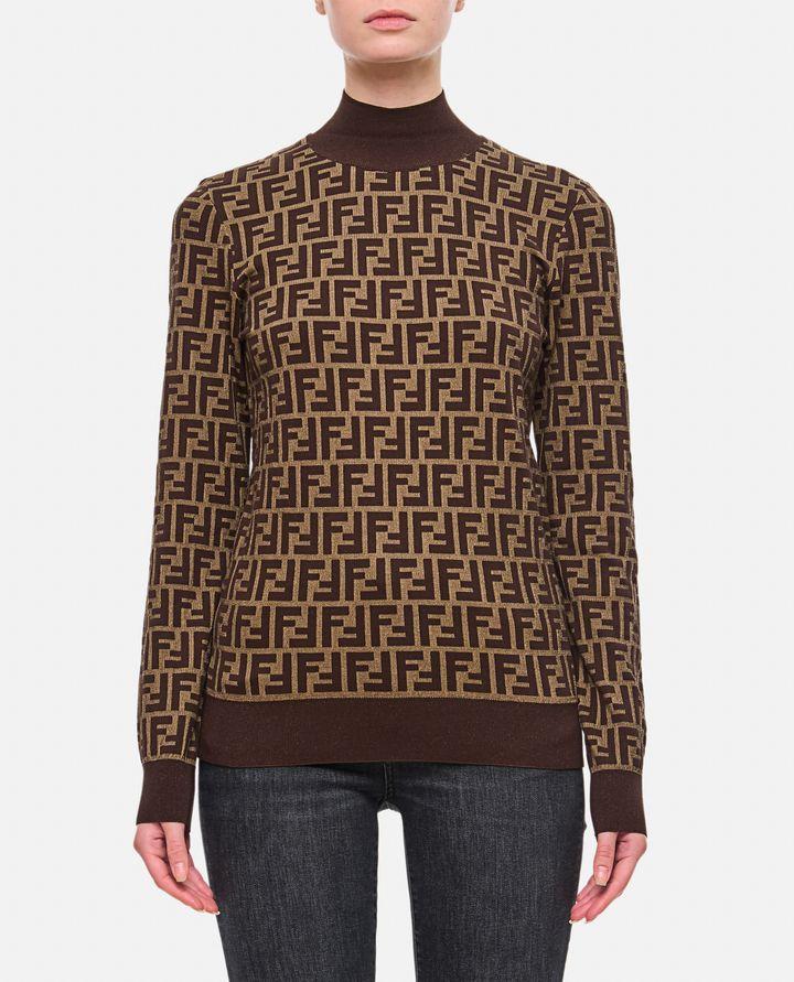 Fendi MAGLIA GIROCOLLO LOGO FF