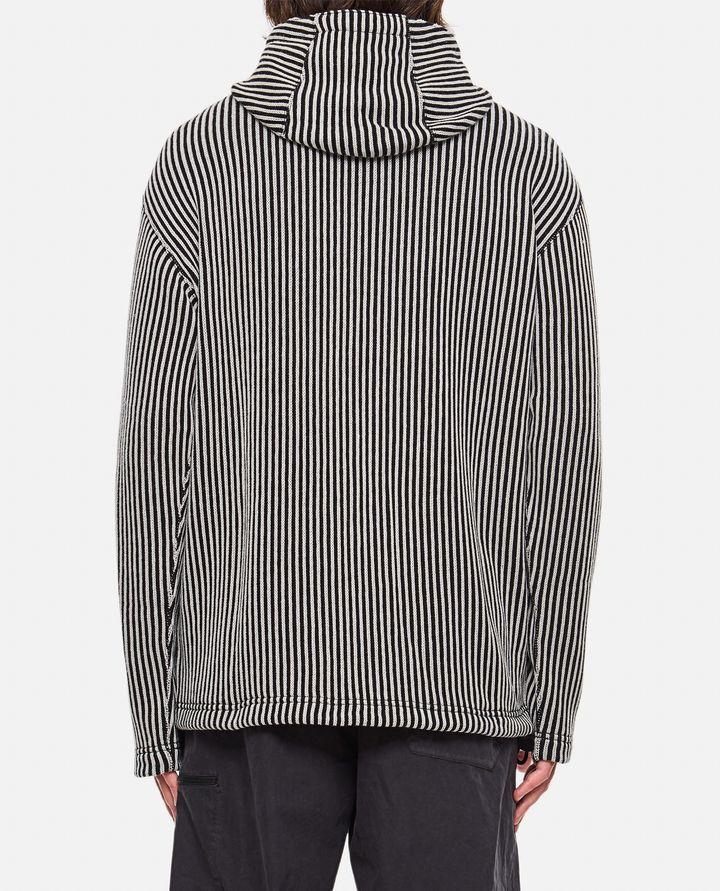 Junya Watanabe FELPA CON ZIP E CAPPUCCIO Offerta