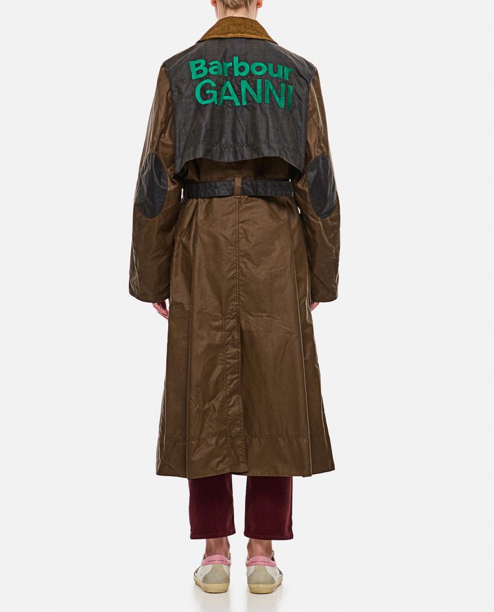 Barbour GANNI X BARBOUR TRENCH Lightning offer