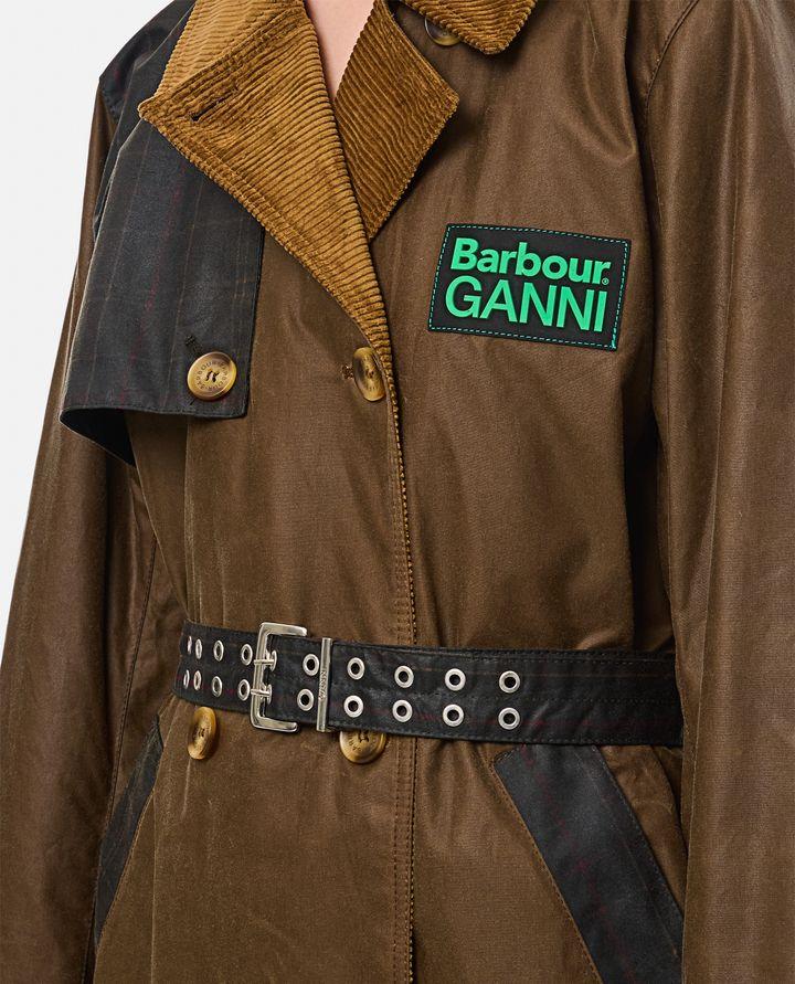 Barbour GANNI X BARBOUR TRENCH Lightning offer