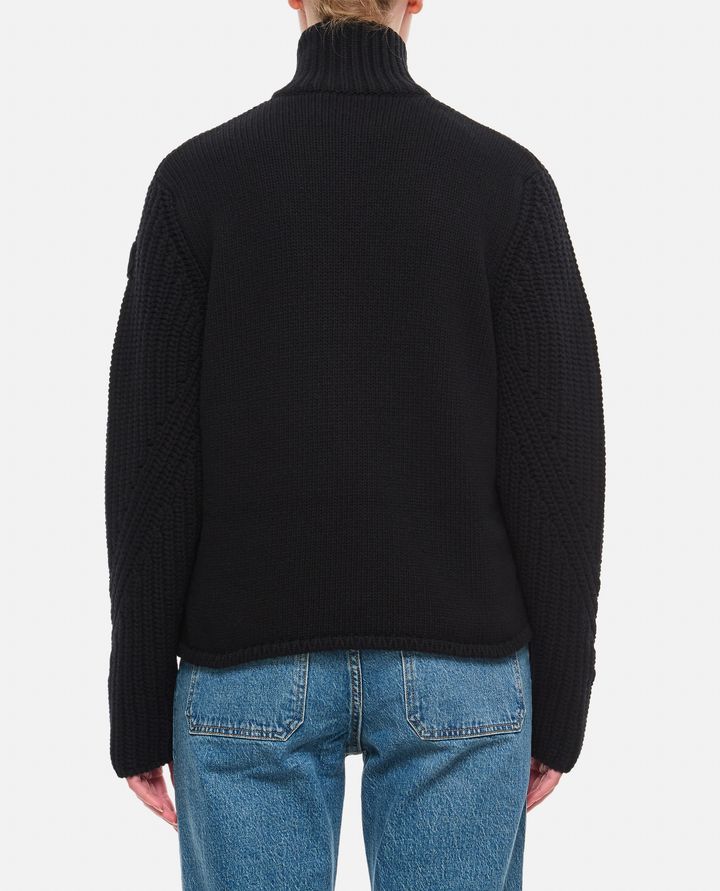 Moncler GIACCA CON MANICHE IN MAGLIA Nuovi prodotti