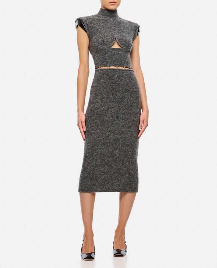 Sportmax ALBINO ABITO CUT-OUT MOHAIR ACQUISTA ORA