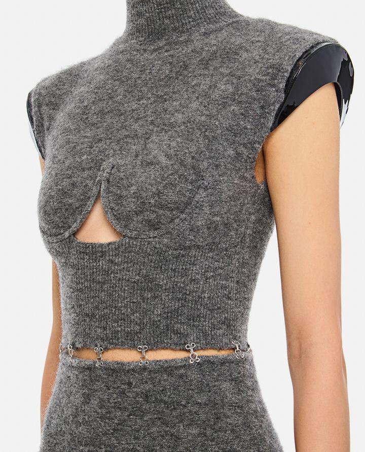 Sportmax ALBINO ABITO CUT-OUT MOHAIR ACQUISTA ORA