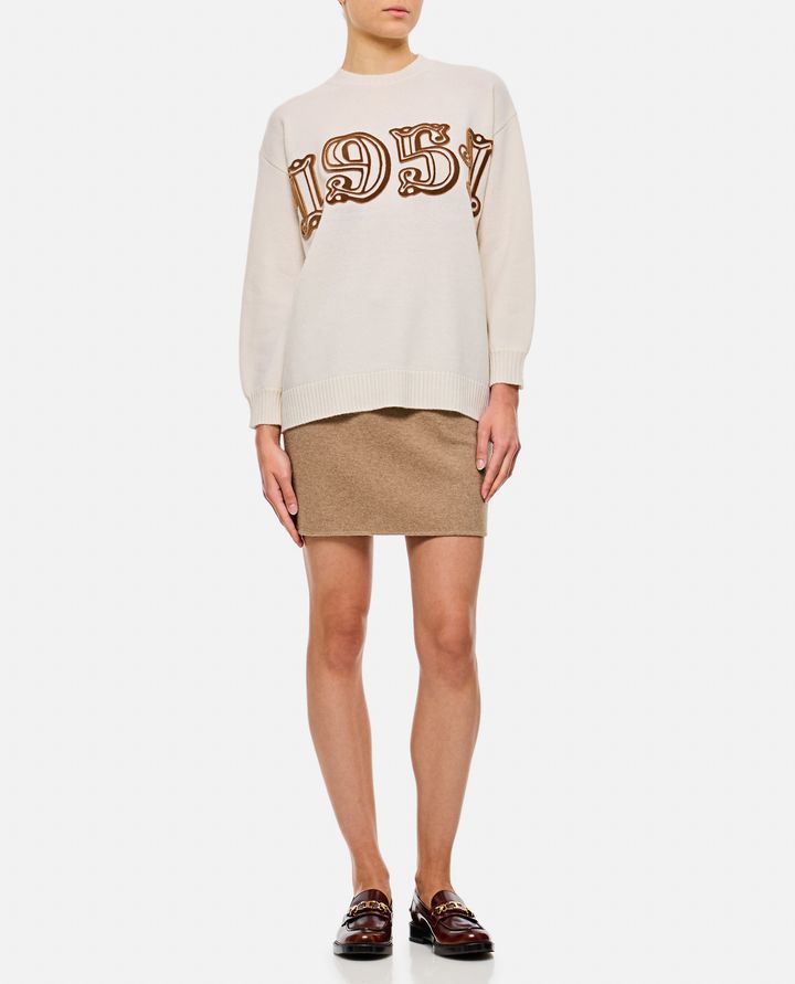 Max Mara FIDO 1951 MAGLIONE CON LOGO Ultimi due giorni