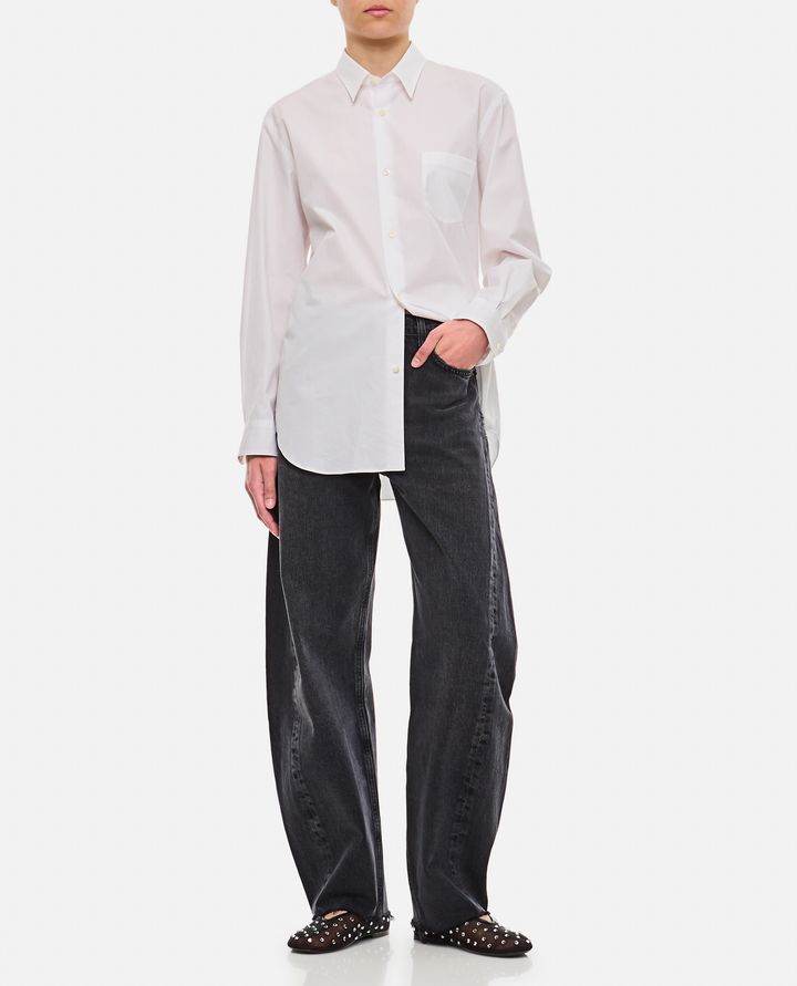 Agolde PANTALONI LUNA IN DENIM DI COTONE ORGANICO Sostegno trimestrale