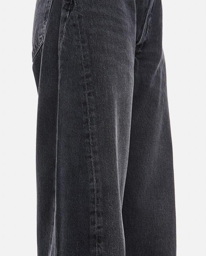 Agolde PANTALONI LUNA IN DENIM DI COTONE ORGANICO Sostegno trimestrale