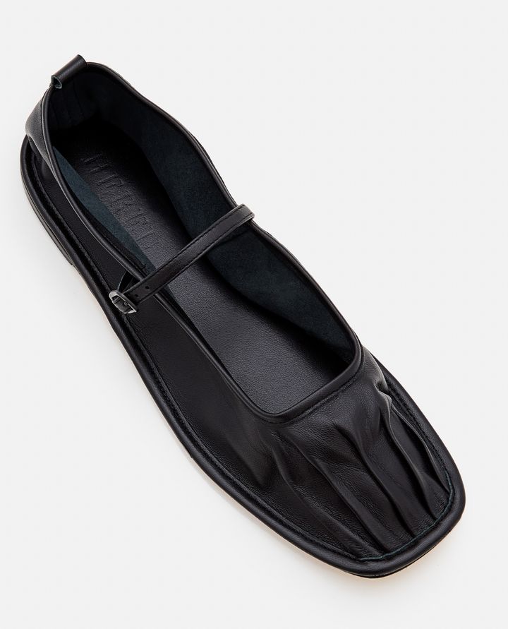 Hereu DANSA BALLERINE IN PELLE Enormi sconti