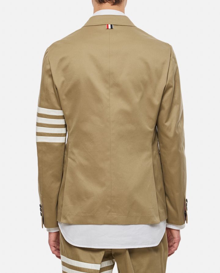 Thom Browne GIACCA SPORTIVA CLASSICA 4 BAR IN TWILL DI COTONE Sconti questo mese