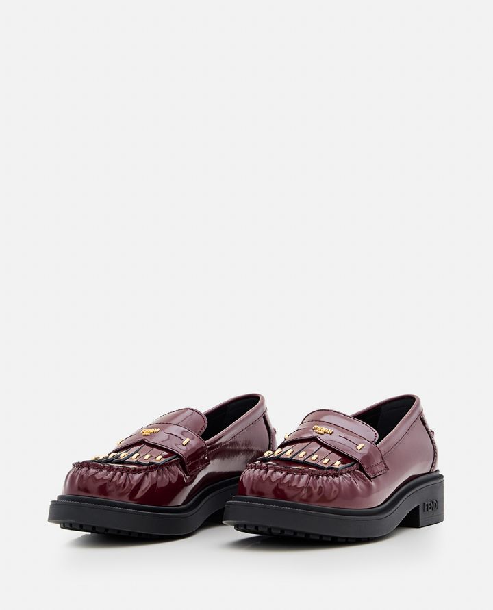 Fendi MOCASSINI IN PELLE Sottocosto