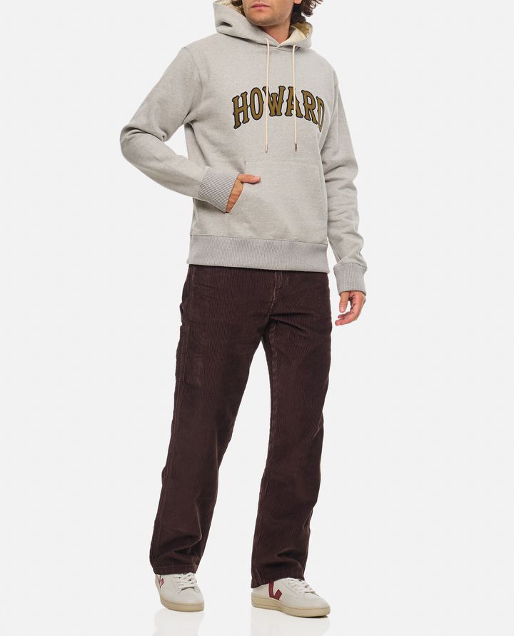 Wales Bonner HOWARD FELPA CON CAPPUCCIO Vendita Calda