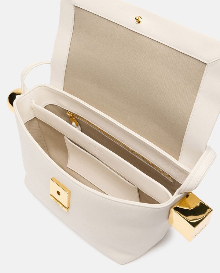 Jacquemus LE ROND CARRE BORSA A SPALLA IN PELLE Vendita Economica