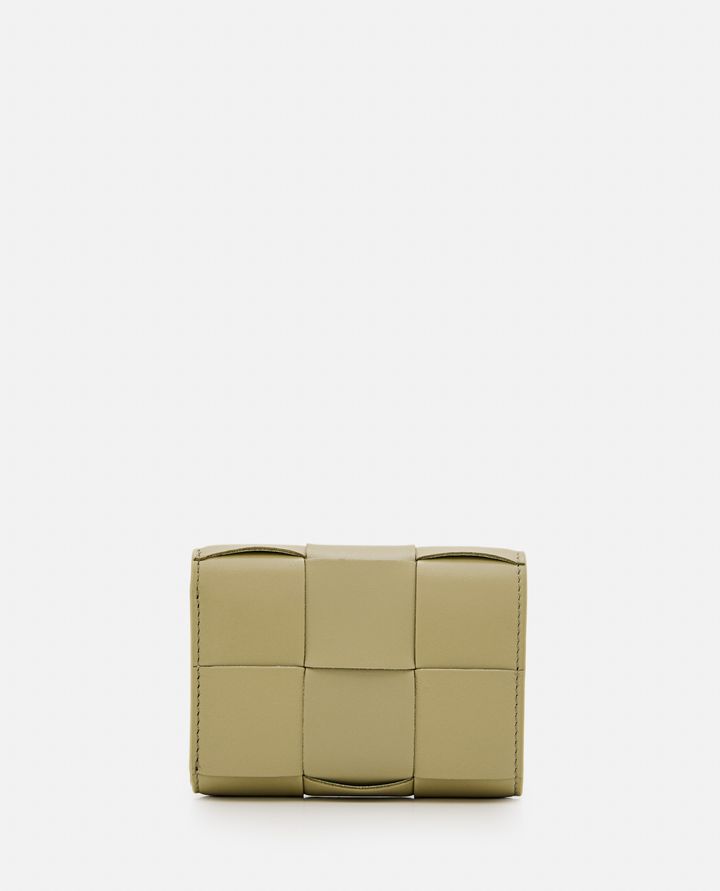 Bottega Veneta TRI-FOLD LEATHER WALLET In Saldo