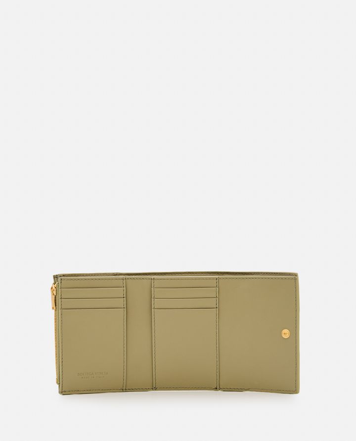 Bottega Veneta TRI-FOLD LEATHER WALLET In Saldo