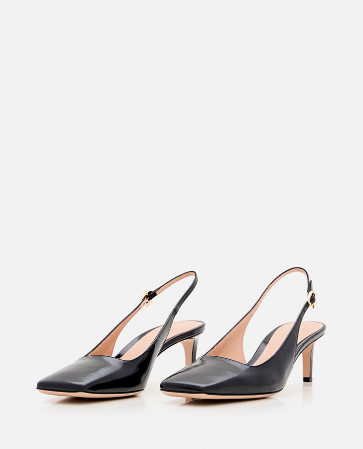 Gianvito Rossi SLING-BACK CON TACCO NUIT Nuova
