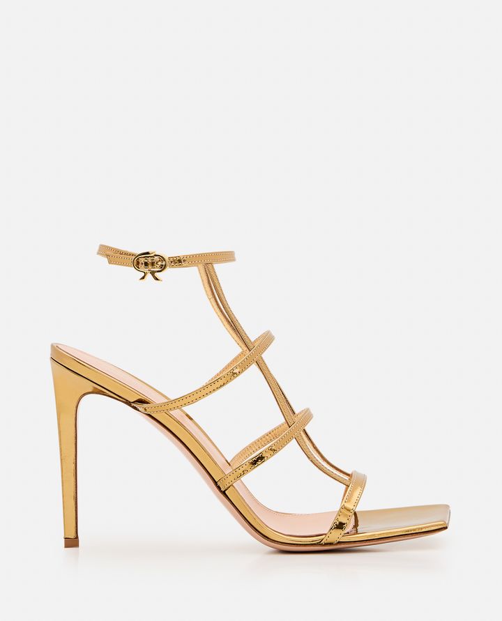Gianvito Rossi SANDALI CON TACCO IN PELLE LETAL Sconto di tempo limitato