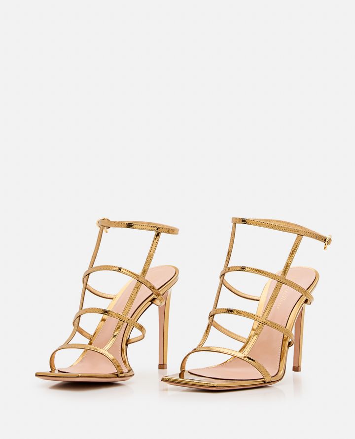 Gianvito Rossi SANDALI CON TACCO IN PELLE LETAL Sconto di tempo limitato
