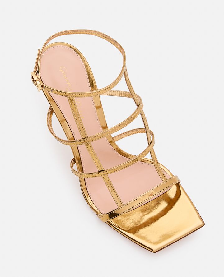 Gianvito Rossi SANDALI CON TACCO IN PELLE LETAL Sconto di tempo limitato
