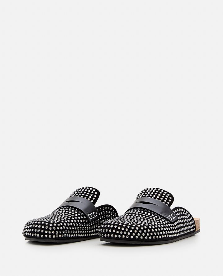 JW Anderson SUEDE CRYSTAL LOAFER Prezzo di fabbrica