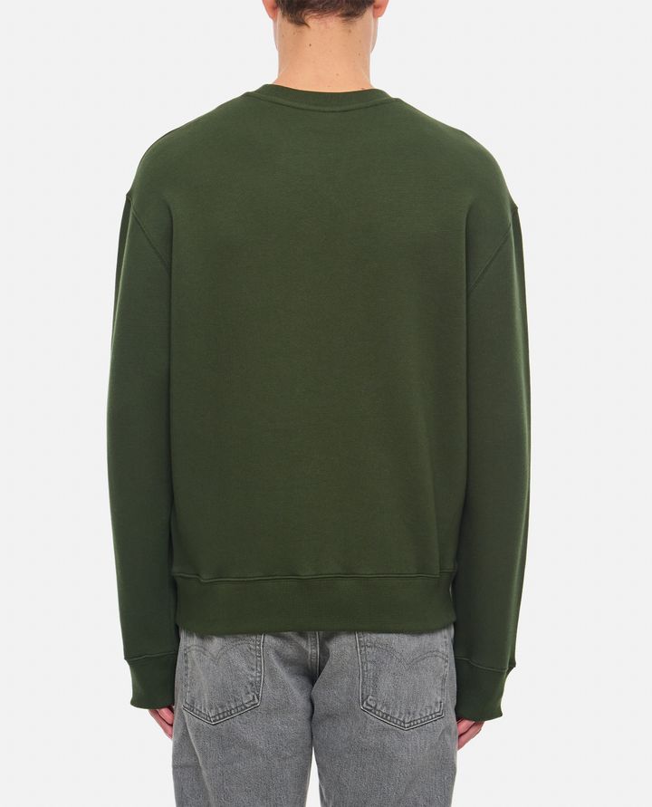Maison Kitsuné FELPA COMFORT OUTDOOR CON PROFILO VOLPE Offerte esclusive
