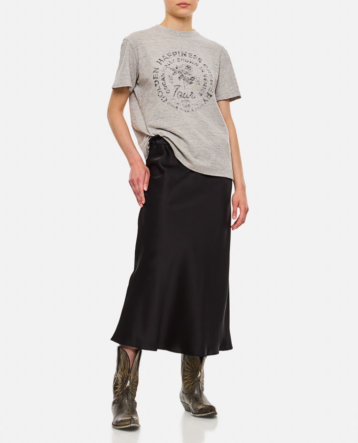 Golden Goose T-SHIRT IN JERSEY DI COTONE STAMPATO Italy