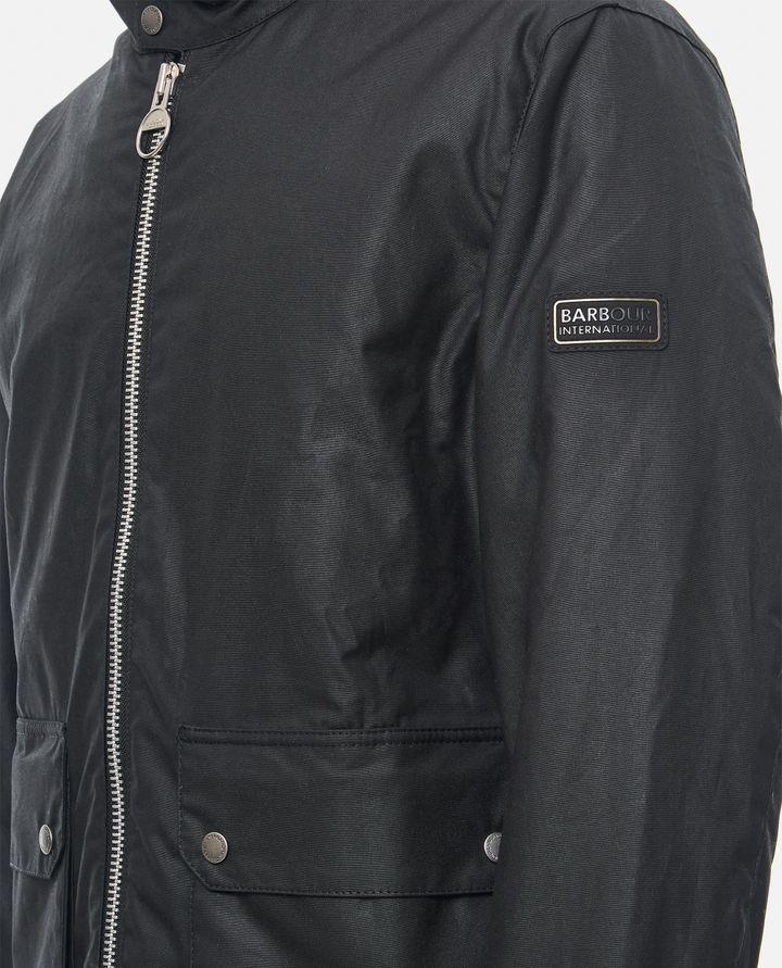 Barbour International LUTLAW HARRINGTON GIACCA CERATA Spedizione Gratuita