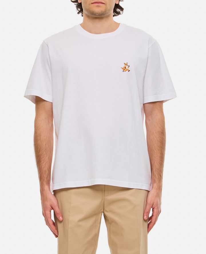 Maison Kitsuné T-SHIRT COMFORT SPEEDY FOX CON PATCH Sottocosto