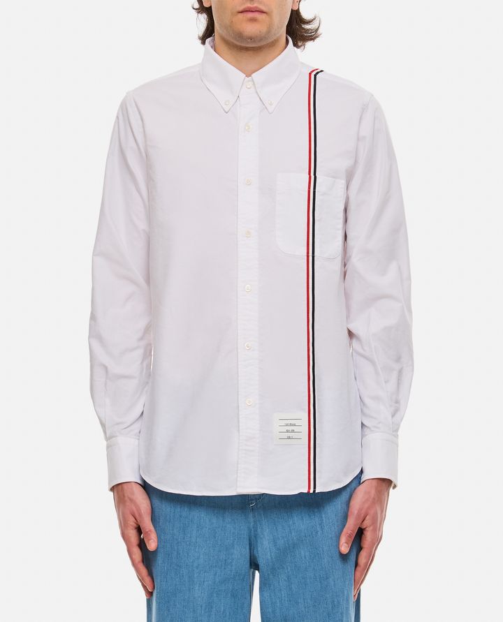 Thom Browne CAMICIA BUTTON DOWN CON RIGHE Offerta