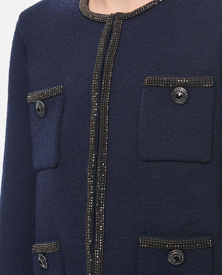 Self-Portrait CARDIGAN IN MAGLIA CON DECORAZIONI Prezzo basso