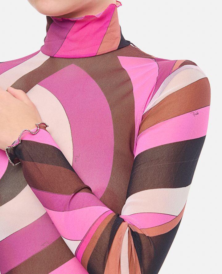 Emilio Pucci T-SHIRT MANICA LUNGA IN TULLE Ultimi tre giorni