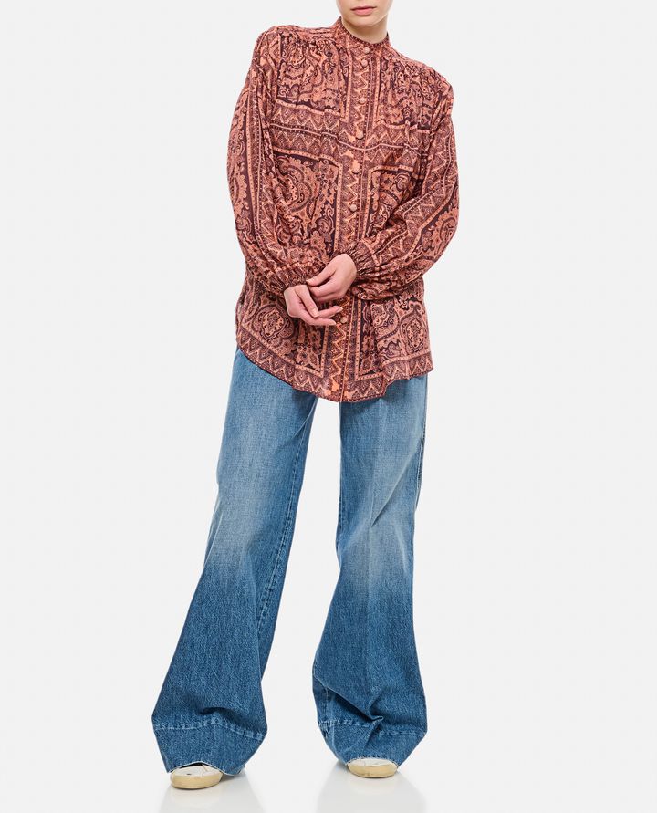 Zimmermann OTTIE CAMICIA TUNICA Fino al 50% di sconto