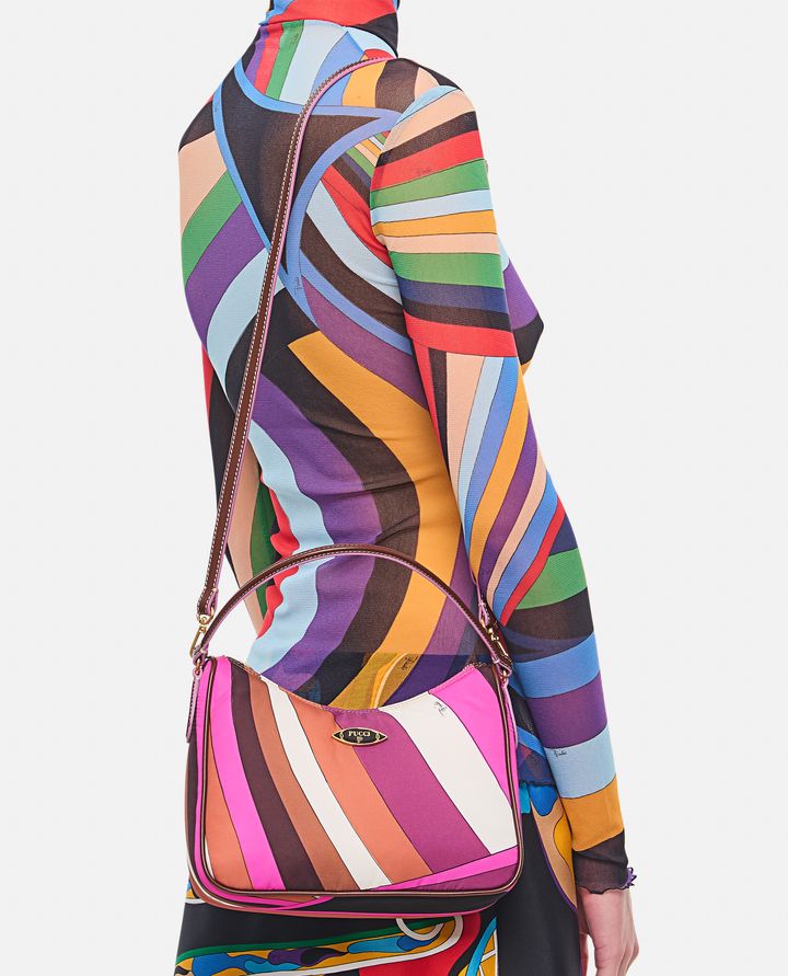 Emilio Pucci BORSA A SPALLA IN NYLON Black Friday Prezzi