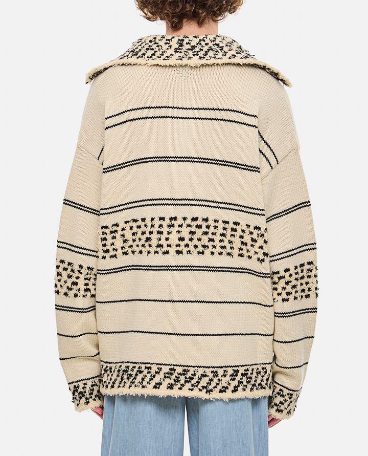 Bottega Veneta MAGLIONE CON COLLETTO SCOLLO V Italy