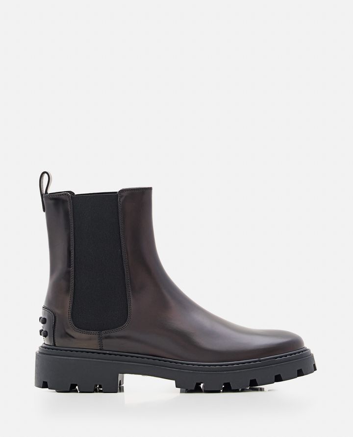 Tod's STIVALI CHELSEA IN VERNICE Convenienza