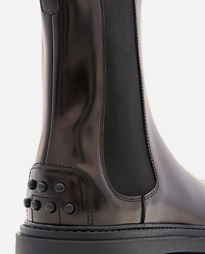 Tod's STIVALI CHELSEA IN VERNICE Convenienza