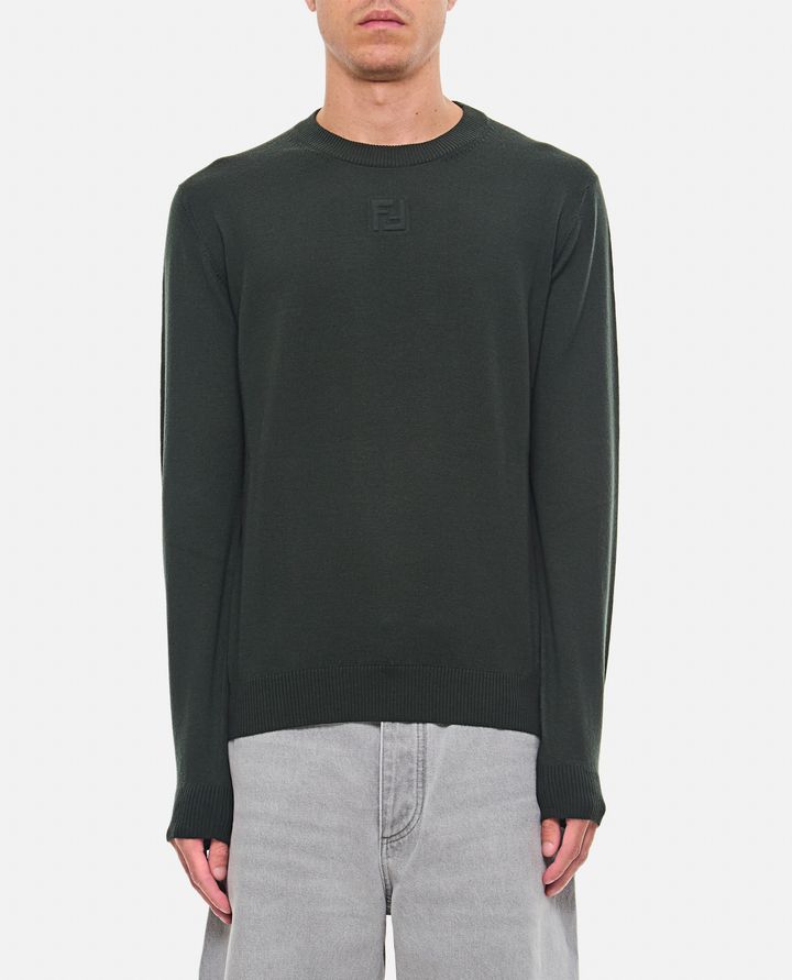 Fendi MAGLIA IN LANA VERGINE Offerta