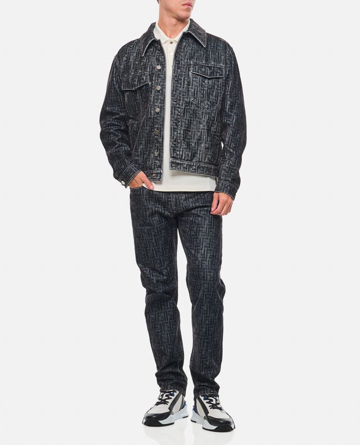 Fendi DENIM CON LOGO FF Moda