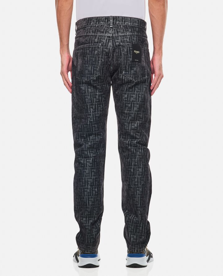 Fendi DENIM CON LOGO FF Moda